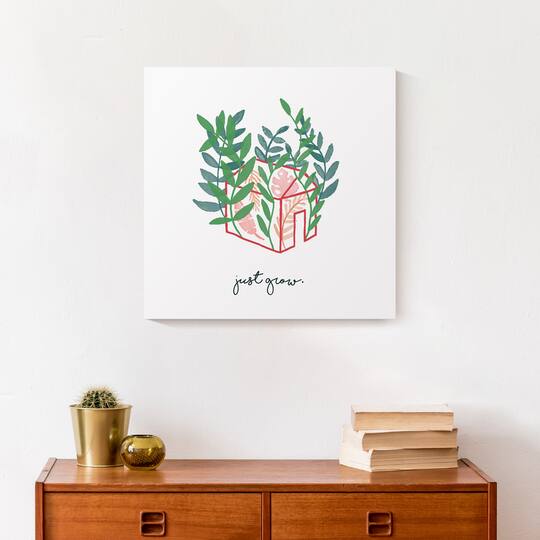 Greenhouse Canvas Wall Art